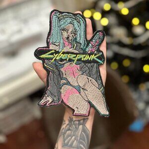 Cyberpunk Edgerunners Rebecca Handmade Patch